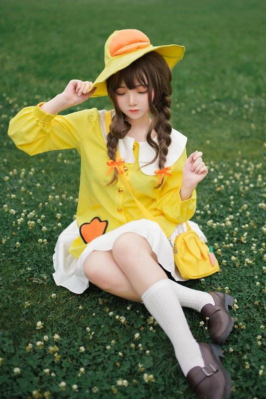 COS-和平精英夏日穿搭小黄鸭 - 楚楚子w